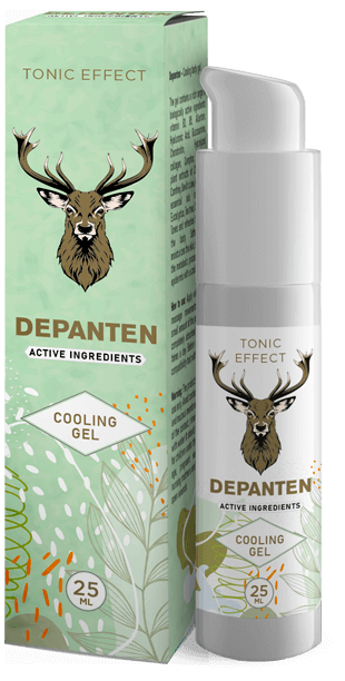 Confezione di Depanten, gel ad uso esterno per il benessere articolare
